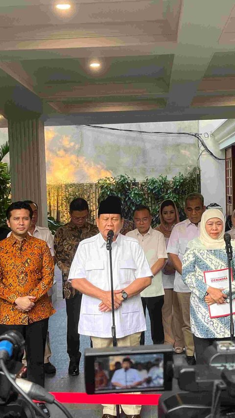Prabowo Usung Khofifah-Emil Dardak di Pilkada Jatim