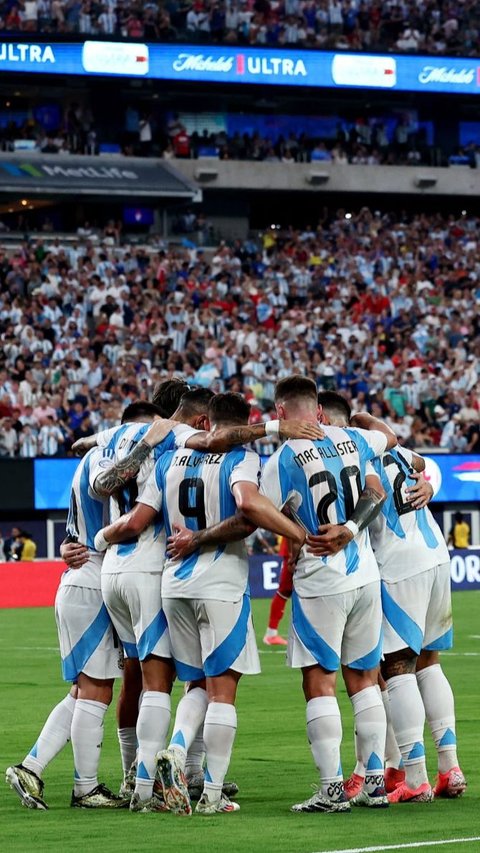 FOTO: Gilas Kanada, Argentina Melenggang ke Final Copa America 2024