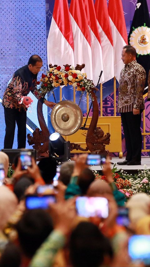 Official Opening of the APKASI 2024 National Conference, Jokowi Expresses Thanks to All Regents