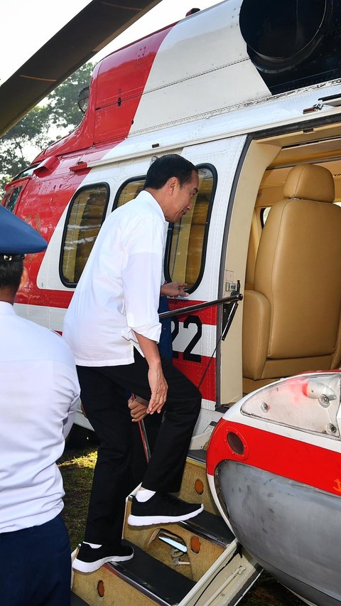 Jokowi Sapa Warga Sebelum Kunjungi Lampung Barat dan Tanggamus