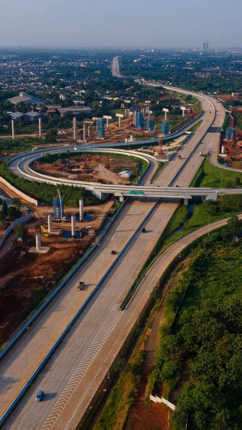 FOTO: Resmi Beroperasi, Tol Cimangis-Cibitung Seksi 2B Gratis Hingga Akhir Juli 2024