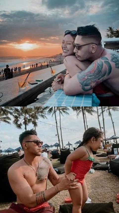 Gagah Bertato, Ini Potret Hot Daddy Krisjiana Baharudin yang Lemah Lembut ke Siti Badriah & Putri Kecilnya