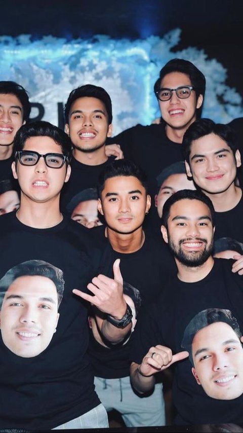 10 Portraits of Thariq Halilintar's Bachelor Party, Attended by Handsome Artists as His Groomsmen