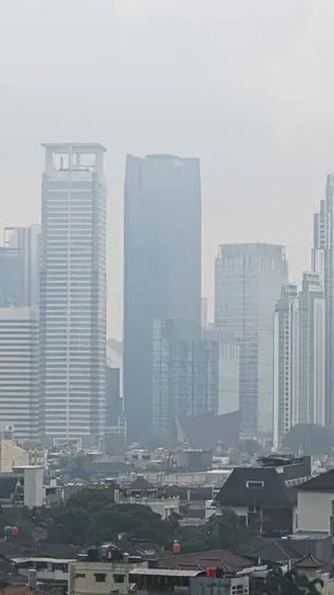 Kualitas Udara di Jakarta Senin Pagi Terburuk Kelima di Dunia