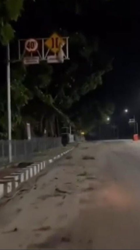 Viral Teror Pocong di Pinggir Jalan Dumai Riau Tengah Malam, Bikin Resah Warga