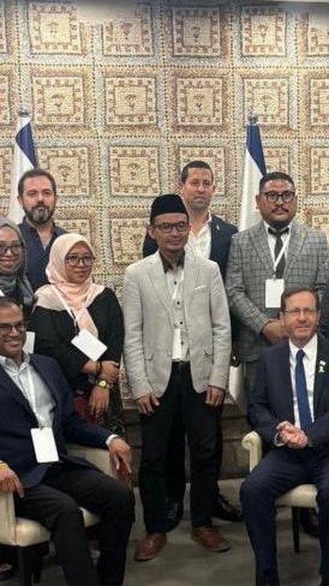 Kata Wamenag Soal 5 Pemuda NU Foto Bareng Presiden Israel yang Bikin Heboh