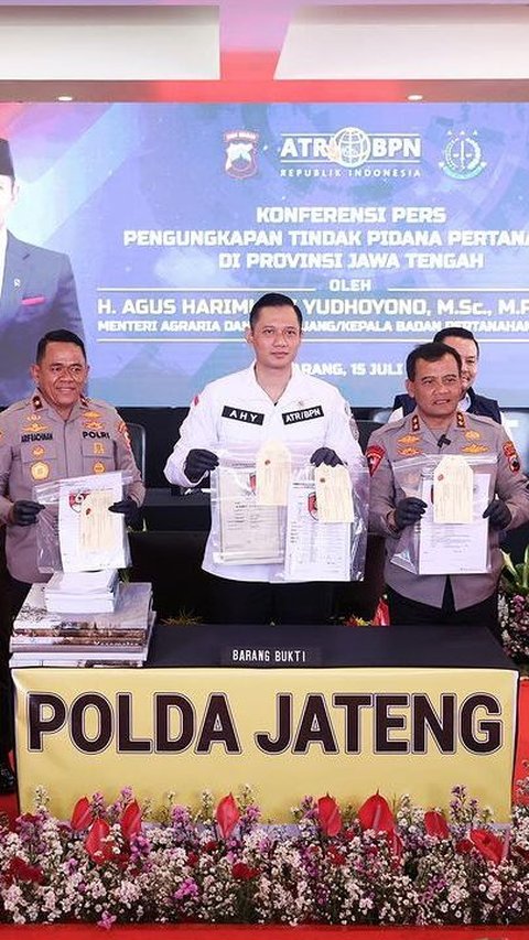 Menteri AHY 'Menggebuk' Mafia Tanah yang Meresahkan, Didampingi Jenderal Polisi