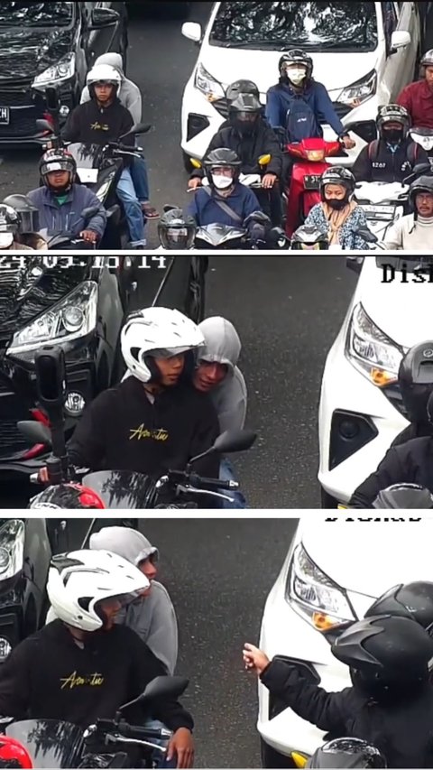 Pria Ini Dapat Teguran Petugas karena Tak Pakai Helm di Lampu Lalu Lintas, Ujungnya Malah Bikin Geleng Kepala