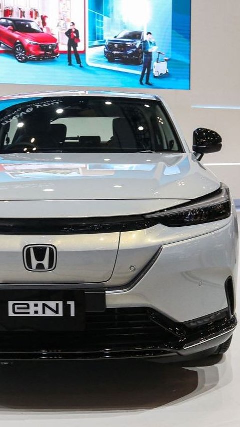 FOTO: Tampilan Elegan e:N1, Mobil Listrik Pertama Honda di GIIAS 2024