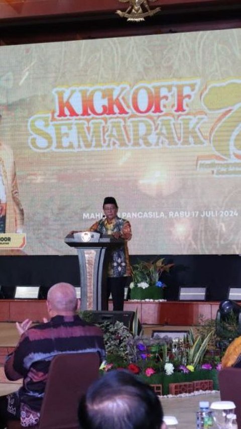 Sahbirin Noor Launching Logo, Tema dan Kick Off Semarak Hari Jadi ke-74 Provinsi Kalsel