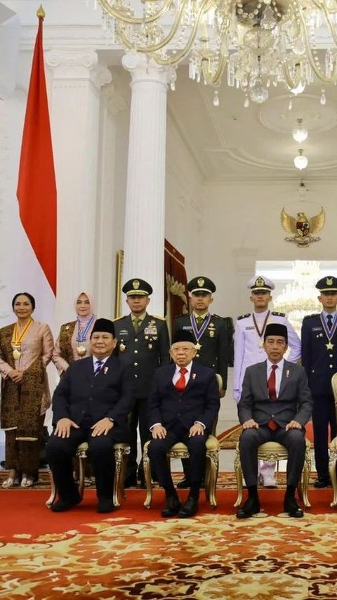 Ada Jokowi dan Iriana, Begini Sikap Tak Terduga Prabowo saat Wapres Ma'ruf Ingin Bersalaman