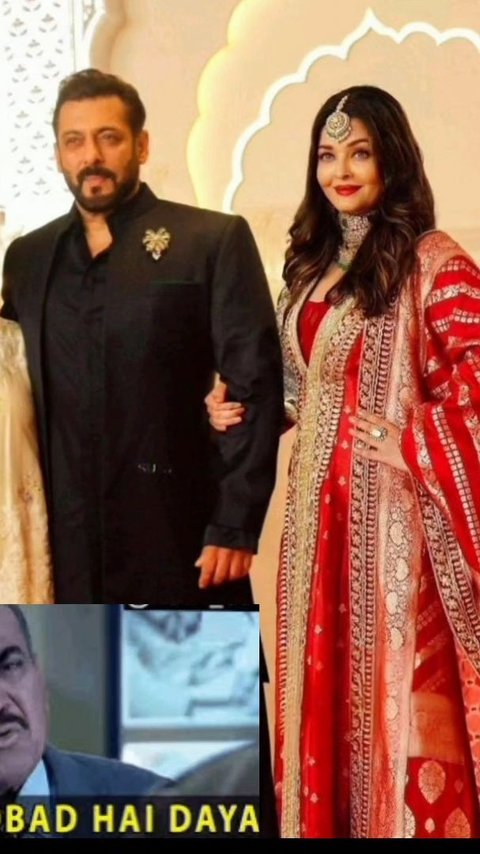 Viral Foto Aishwarya Bersama Salman Khan di Pernikahan Anant Ambani, Begini Faktanya