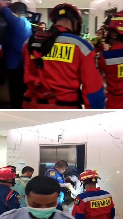 Momen Menegangkan Karyawan Terjebak di Lift selama Hampir 5 Jam, Aksi Sigap Petugas Damkar Bantu Evakuasi Tuai Pujian