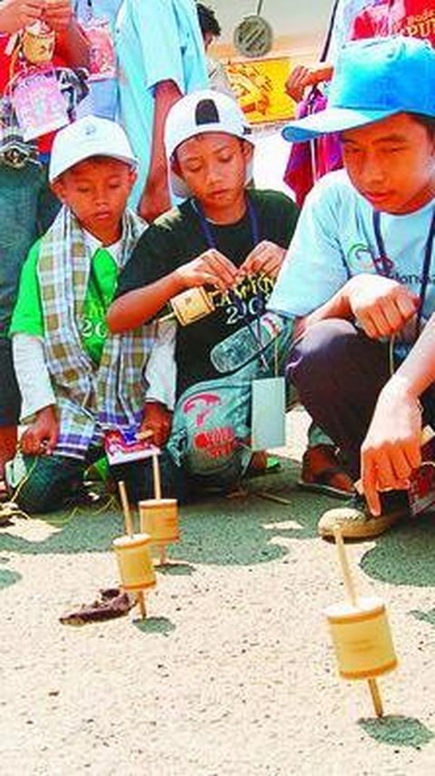 Intip Serunya Gasiang, Permainan Tradisional Khas Minangkabau yang Kini Hampir Punah