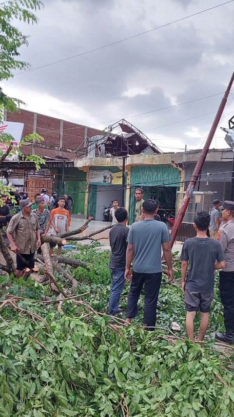 Badai Melanda Aceh Utara