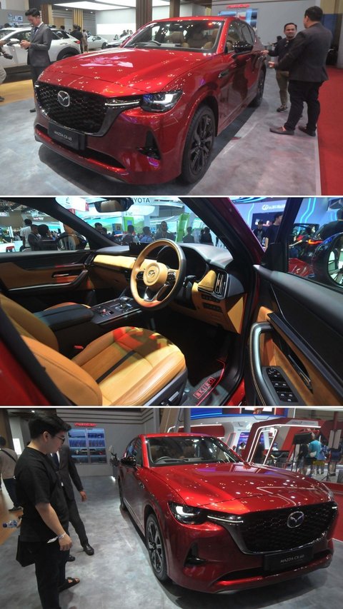 FOTO: Melihat Lebih Dekat Kemewahan Mazda CX-60 di GIIAS 2024, Punya Sederet Fitur Canggih