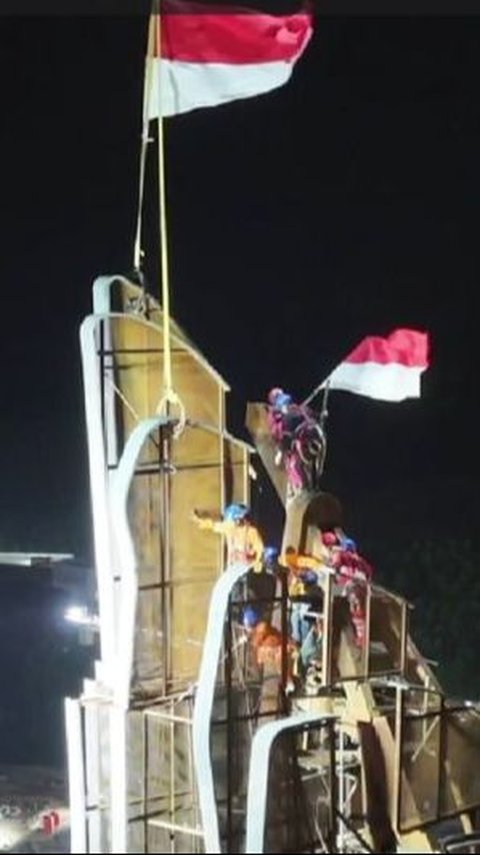 Patung Garuda Raksasa di IKN Selesai Dibangun, Kantor Presiden Siap Dipakai?