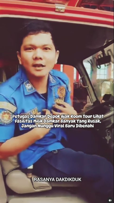 Viral Depok Firefighter Officer's Room Tour Equipment Damaged, Here's the Explanation from the Head