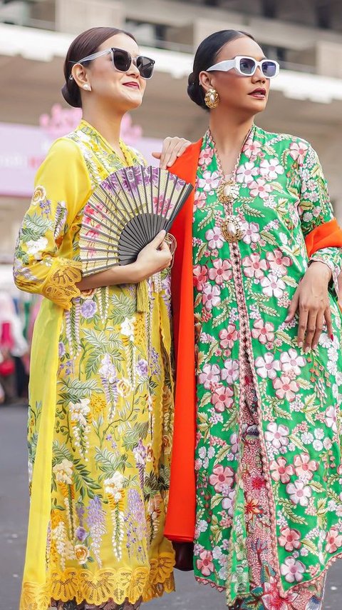 6 Portraits of the National Kebaya Day Celebration, Attended by 7,000 Women from Various Regions