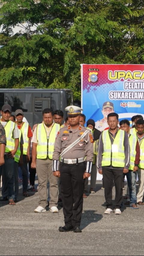 Polisi Kumpulkan Puluhan Pak Ogah di Pekanbaru, Ini Tujuannya