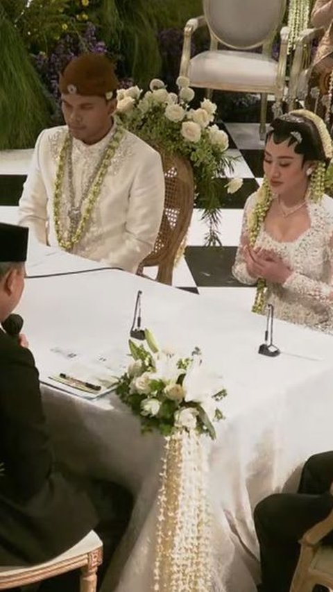 Aaliyah and Thariq Halilintar Officially Married with President Jokowi as Witness, Here is the Dowry