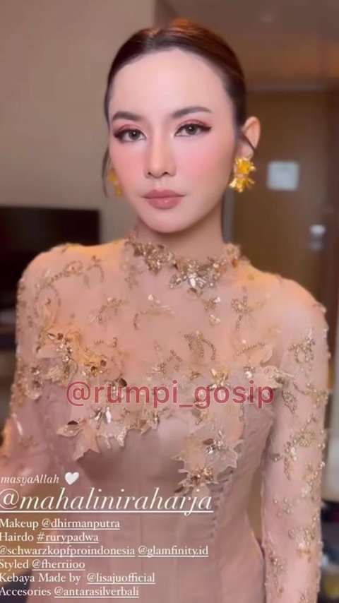 Potret Cantik & Manglingi Mahalini Jadi Bridesmaid di Akad Nikah Aaliyah Massaid dan Thariq Halilintar