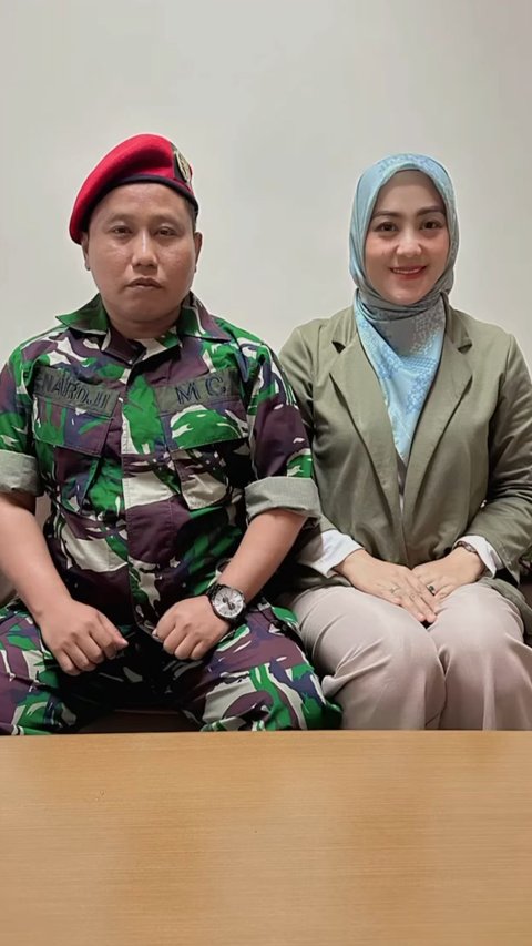 Gagah, Komedian Narji Pakai Baju Loreng dan Baret Merah Netizen Sebut Siap-Siap Karnaval 17 Agustusan