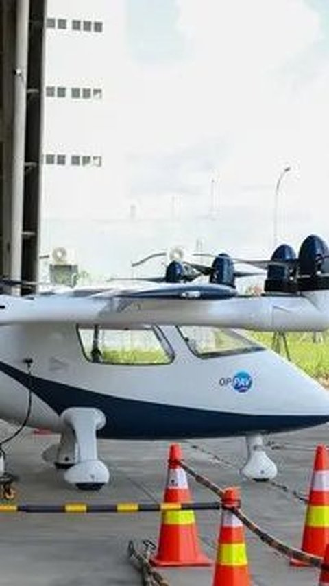 Portrait of Flying Taxis in IKN, Ready to Take You Around the Capital