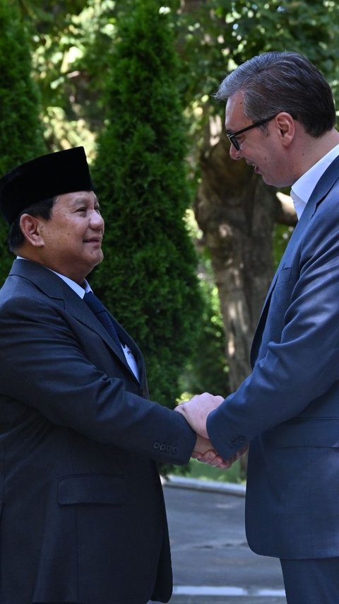 Prabowo Bertemu Presiden Serbia Aleksandar Vucic, Ini yang Dibahas