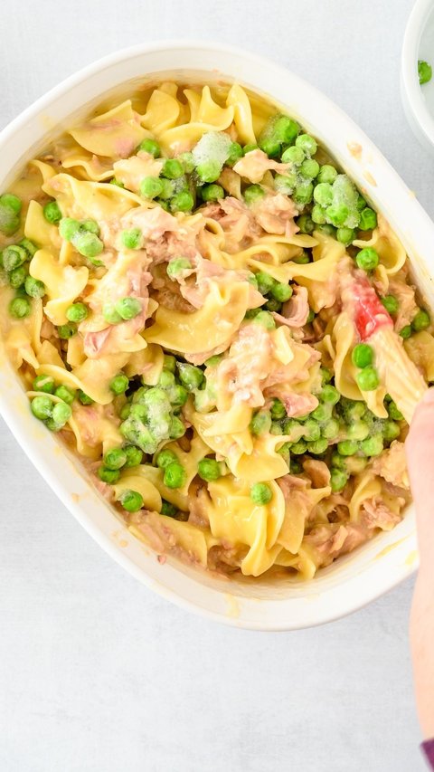 Recipe for Tuna Creamy Cheese Side Dish, Can Be Mixed with Many Main Dishes