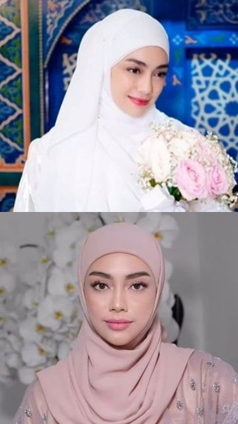 Deretan Potret Celine Evangelista Memakai Hijab, Makin Sering dan Disebut Mualaf