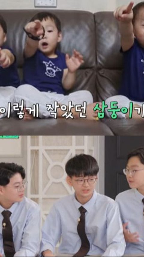 See the Song Triplets' Transformation; Now They're 180cm Taller