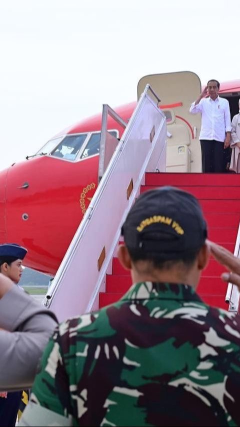 Jokowi Tinjau Bantuan Pompa Irigasi di Sulsel