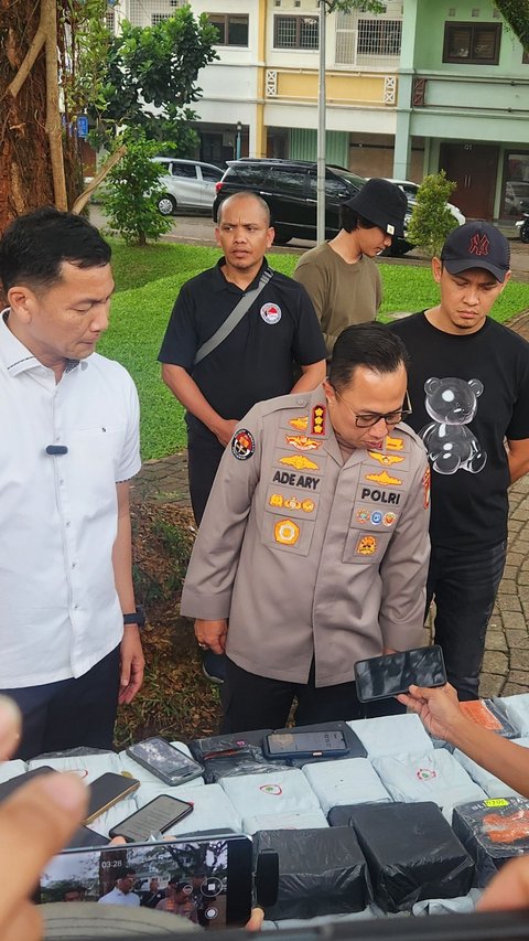 Kurir Sabu Ditangkap di RS Fatmawati