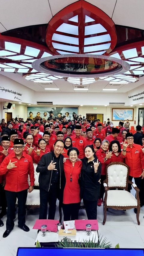 Megawati Lantik Ganjar dan Ahok Jadi Pengurus Baru DPP PDIP, Berikut Daftar Lengkapnya