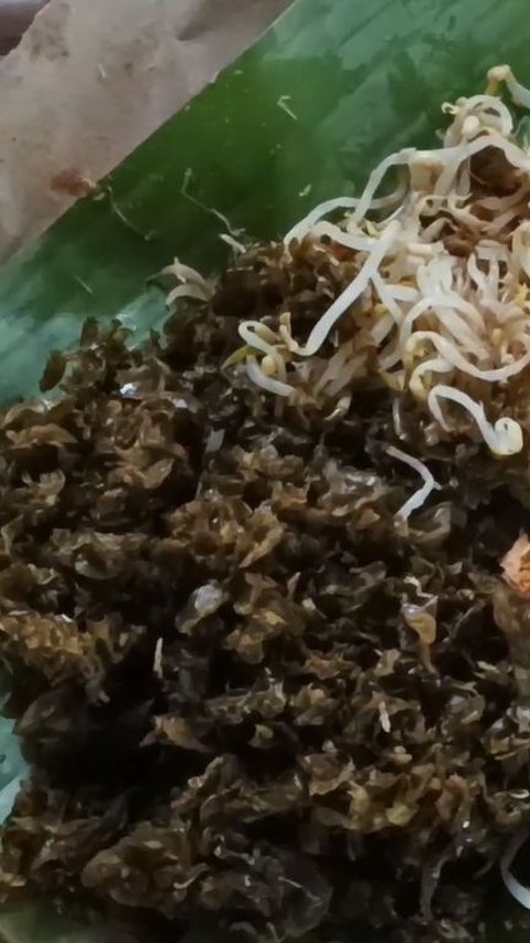 Mencicipi Kuliner Unik dari Surabaya Urap Urap Lumut, Gunakan Lumut Segar dari Bebatuan