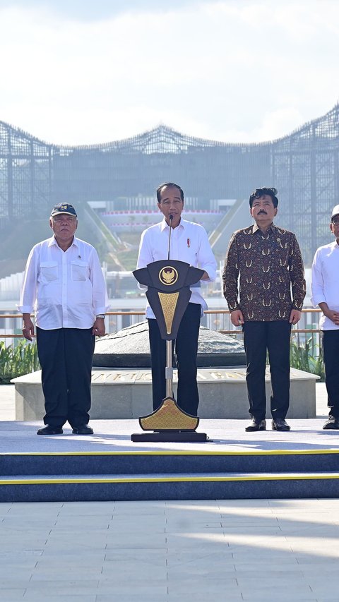 Resmikan Taman Kusuma Bangsa IKN, Jokowi: Bentuk Penghormatan kepada Para Pahlawan