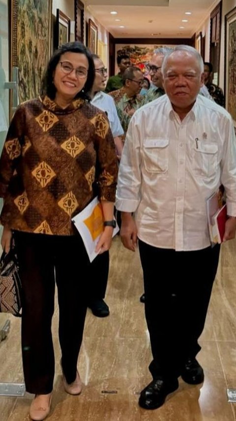 Momen Genit Pak Bas PUPR Panggil Menkeu Sri Mulyani 'Ibu Sayang' Usai Digoda Soal Gedung di IKN