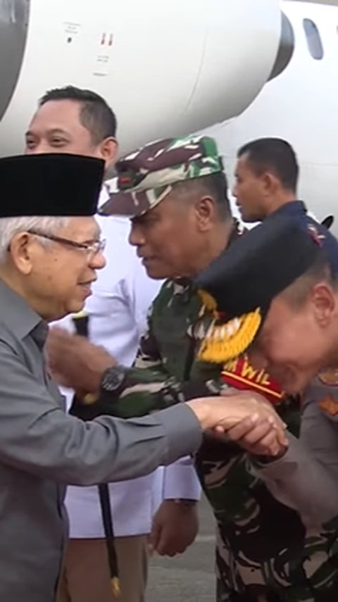 Wapres Ma'ruf Pertama Kali Datangi IKN, Ini Sosok Jenderal Polisi yang Cium Tangannya