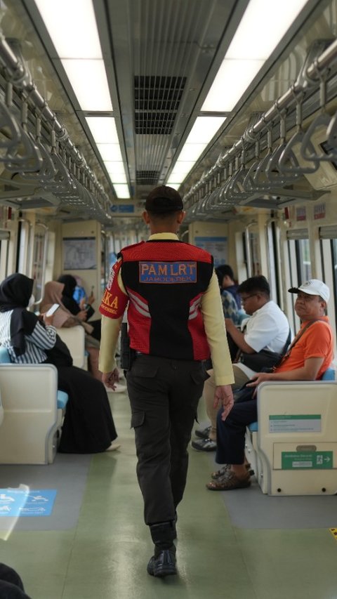 Pengguna LRT Tembus 452.774 Orang Dalam Kurun 6 Hari