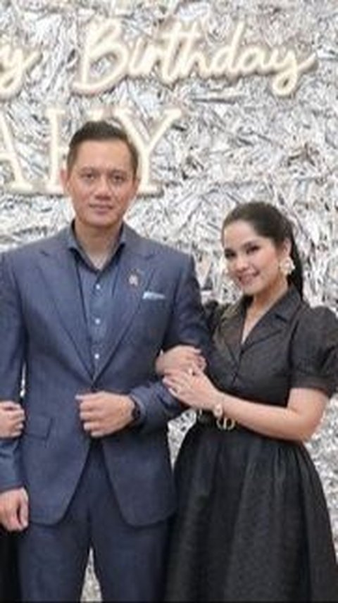 Potret Annisa Pohan Tampil Cantik di Pesta Ultah AHY, Awet Muda