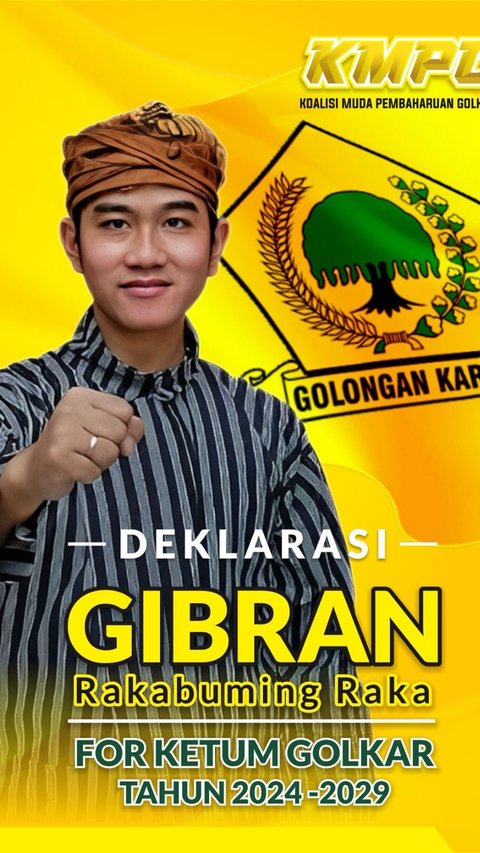 Jokowi dan Gibran Dikabarnya Jadi Calon Ketum Golkar, Waketum Doli Ungkap Syaratnya