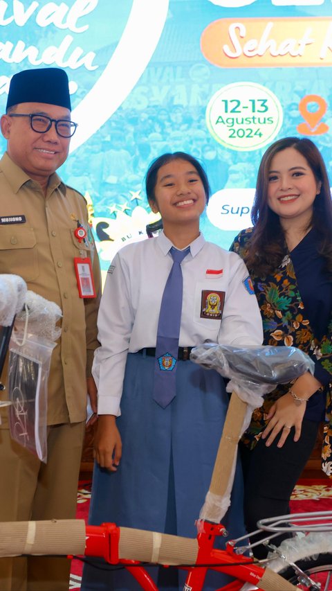 Tasya Kamila Apresiasi Posyandu Remaja Ala Banyuwangi