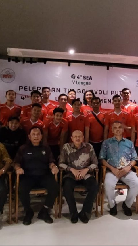 Tim Bola Voli Putra Indonesia Berangkat ke 4th Sea V League di Manila Philipina