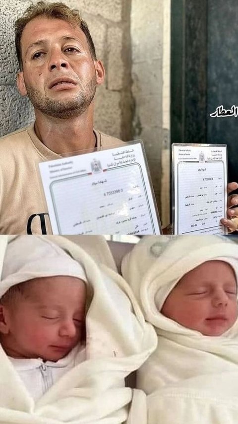 Bayi Kembar Usia 4 Hari Meninggal Dibom Israel, Penjajah Tak Punya Hati Justru Bergembira Merayakan