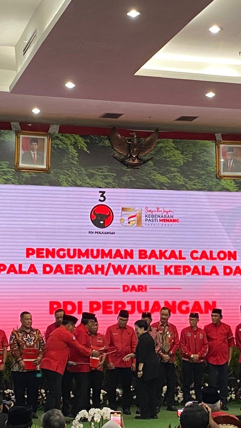 PDIP Resmi Umumkan 13 Calon Gubernur-Calon Wakil Gubenur di Pilkada 2024, Ini Daftarnya