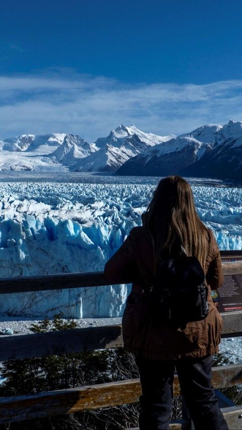 FOTO: Potret Keindahan Gletser Perito Moreno di Taman Nasional Los Glaciares Argentina yang Membius Pandangan!