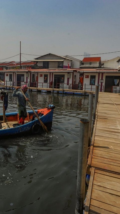 FOTO: Melihat Keunikan Rumah Apung yang Modern untuk Para Nelayan Muara Angke