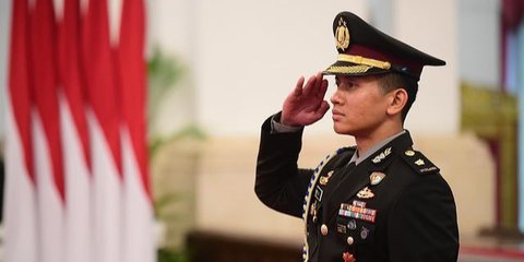 Jadi Sorotan saat Pengukuhan Paskibraka 2024, Ini Sosok Syarif Muhammad Fitriansyah Asisten Ajudan Presiden Jokowi