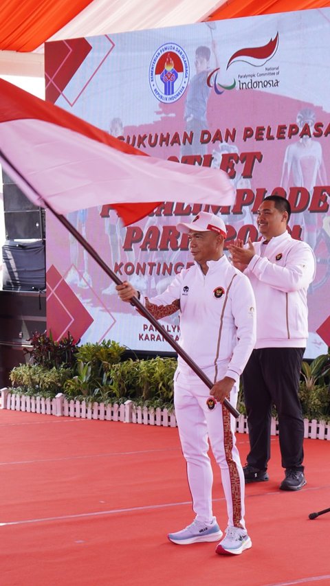 JAM-Intelijen Prof. Dr. Reda Manthovani Turut Melaksanakan Pengukuhan dan Pelepasan Kontingen NPC Indonesia untuk Paralimpiade Paris 2024